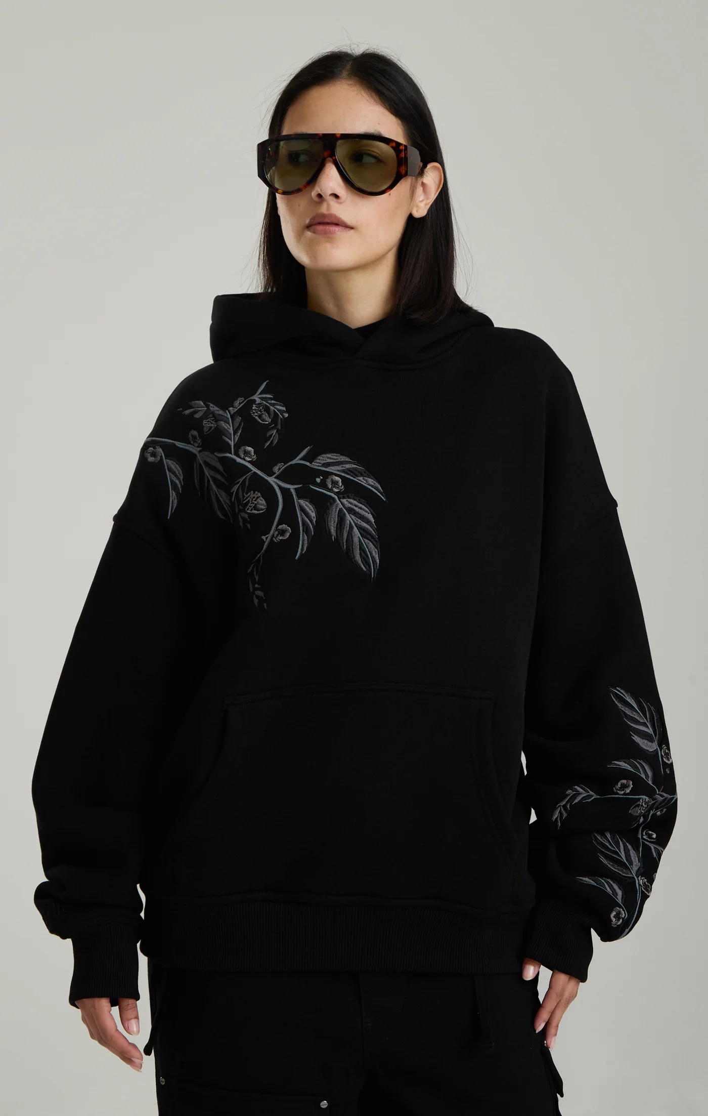 Black Acorn Hoodie