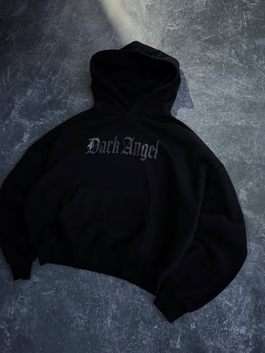 Plain Black Hoodie